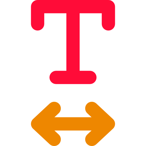 Text width